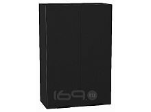 Шкаф верхний с 2-мя дверцами Евро Антрацит / Graphite 920*600*318