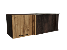 Шкаф ШВУГ1010 с 1-ой дверью Хелмер ДБК/ВОТАН ФУГ1010