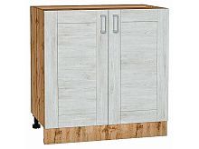 Шкаф нижний с 2-мя дверцами Лофт Nordic Oak/Дуб Вотан 816*800*480