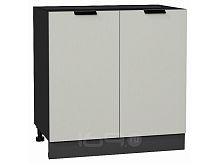 Шкаф нижний с 2-мя дверцами Евро Агат / Graphite 816*800*478