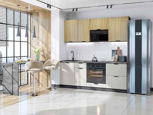 Евро Лайн-02 Дуб песочный/Агат