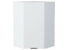 Шкаф верхний угловой Евро Белый / Белый 920*600*600