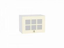 Шкаф верхний горизонтальный остекленный Прованс Ваниль