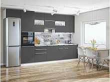 Модульный кухонный гарнитур Фьюжн-01 stormy silk 2340x3600x600