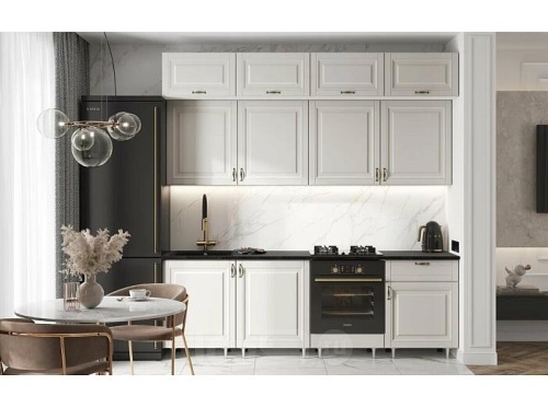 Кухонный гарнитур Престиж браш лайт грей 2500x2400x600