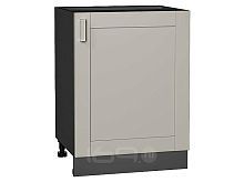 Шкаф нижний с 1-ой дверцей Лофт Grey Silk/Graphite 816*600*480