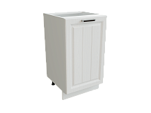 Шкаф Н450 с 1-ой дверью Прага БЕЛ/БЕЛ/ДЕР Ф60