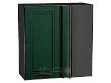 Шкаф верхний прямой угловой Дублин Special Green/Graphite 716*700*345