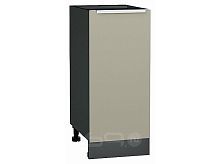 Шкаф нижний с 1-ой дверцей Фьюжн Silky Grey Graphite 816*350*480