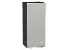 Шкаф верхний с 1-ой дверцей Фьюжн Silky Light Grey  Graphite 716*300*320
