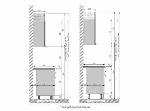 Модульный кухонный гарнитур Барселона-03 белый 2140x2000x600 фото 3