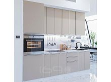 Модульный кухонный гарнитур Фьюжн-03 silky grey 2340x2600x600