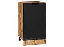 Шкаф нижний с 1-ой дверцей Евро Антрацит Дуб Вотан 816*450*478