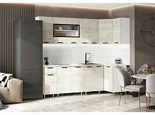 Кухонный гарнитур Рио дуб крафт белый 2140x2400/1000x600
